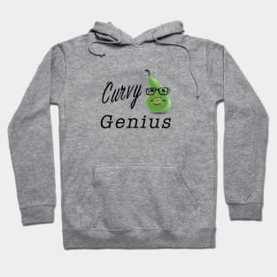 Cute curvy genius womens design Hoodie